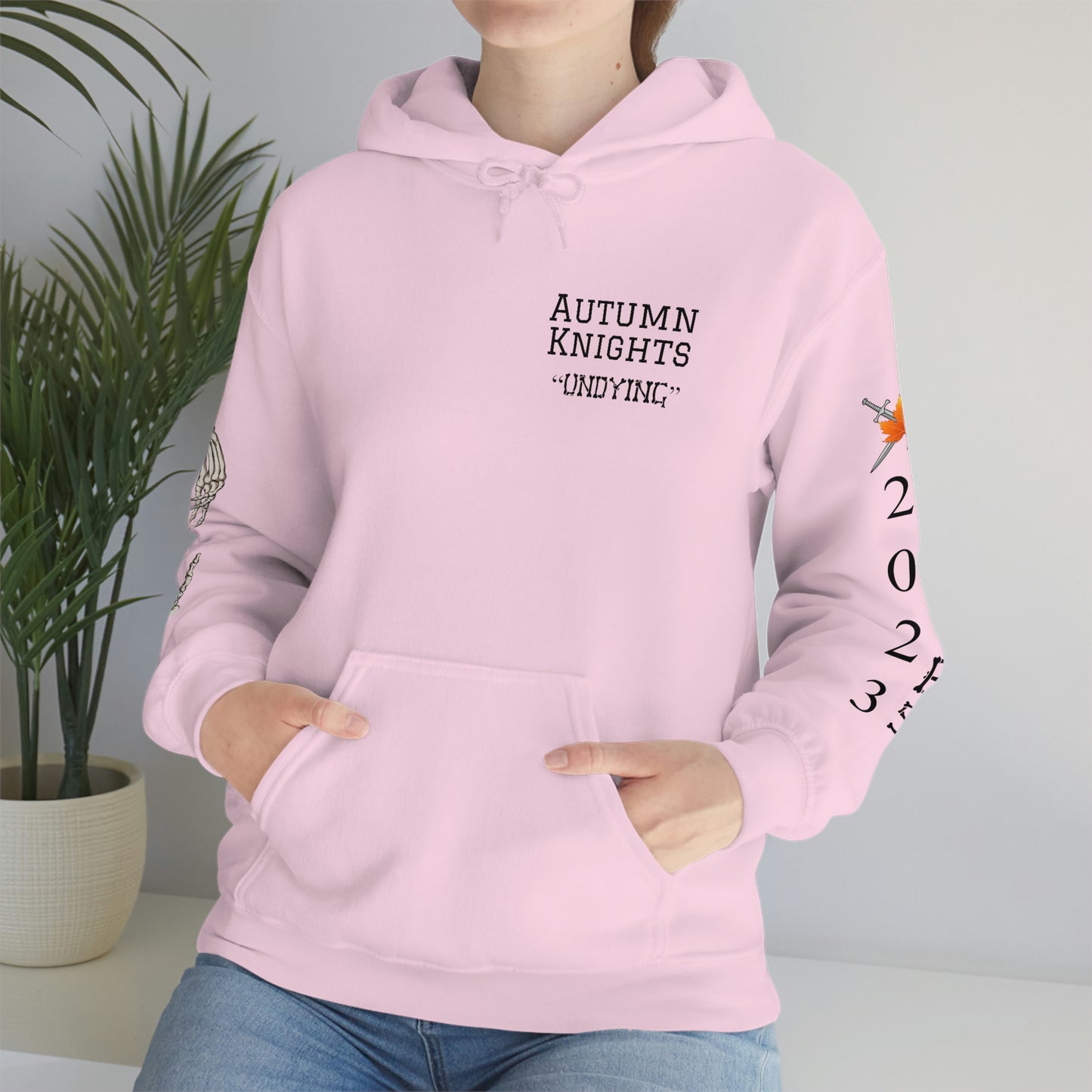Autumn Knights - (2023 Series) Heavy Blended Hoodie Sweatshirt "Undying"