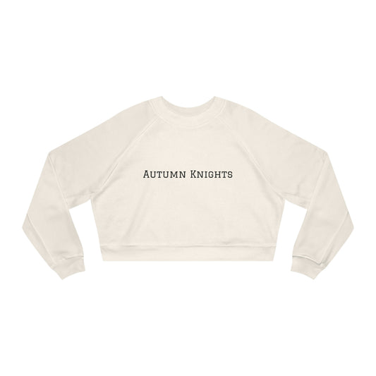 Autumn Knights - Women's Cropped Fleece Pullover(light)