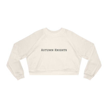 Autumn Knights - Women's Cropped Fleece Pullover(light)