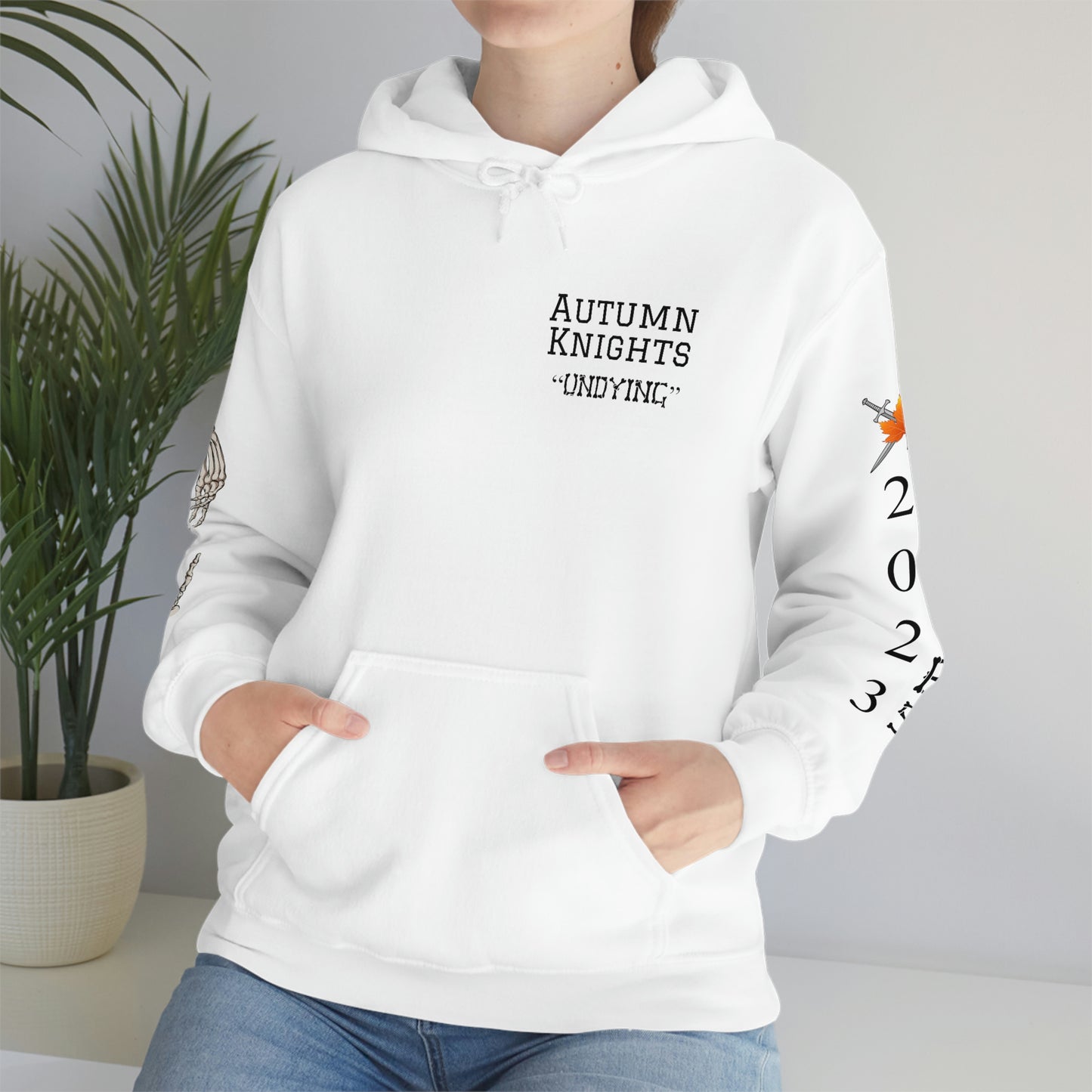 Autumn Knights - (2023 Series) Heavy Blended Hoodie Sweatshirt "Undying"