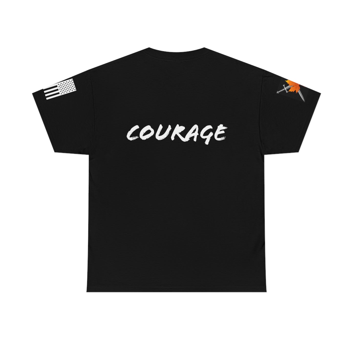 Autumn Knights - Short Sleeve Tee "Courage" (Dark Colors)